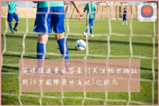 英媒报道曼城等豪门关注帕尔梅拉斯16岁前锋要价高达1亿欧元